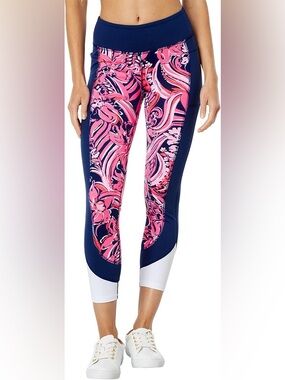 Lilly Pulitzer Mid-Rise Midi Leggings for Women - Elasticized Waist